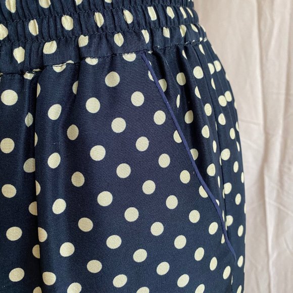 Silk polkda dot pants - Picture 2 of 5
